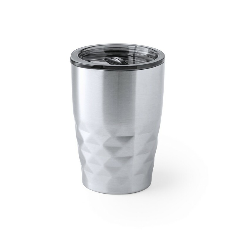 Kubek termiczny 350 ml V0972-32 - srebrny