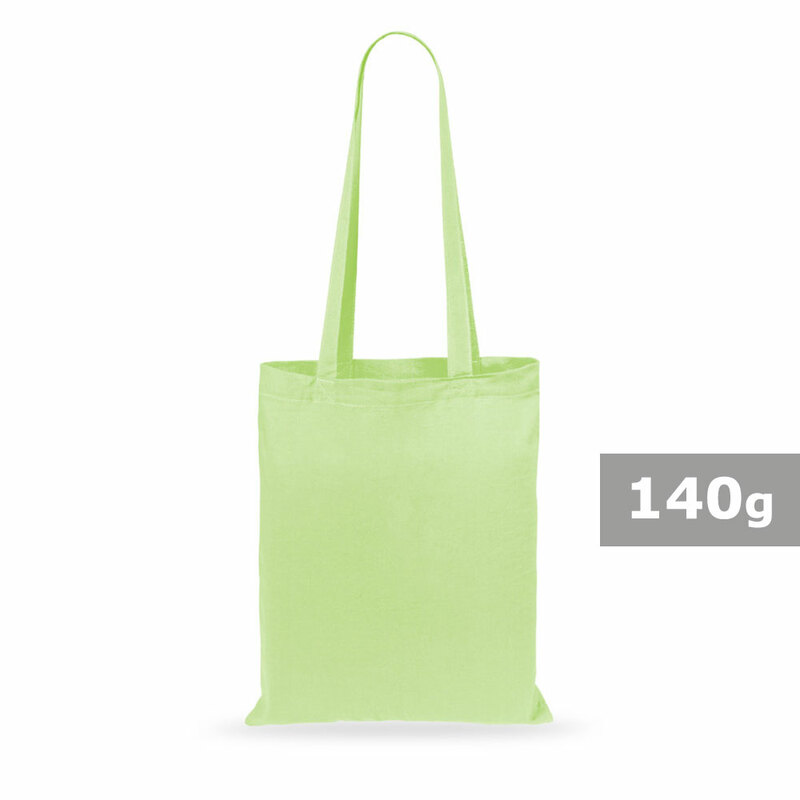Torba bawelniana na zakupy V6889-96 - zielony pastelowy