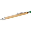 Bambusowy dlugopis, touch pen V9335-06 - zielony