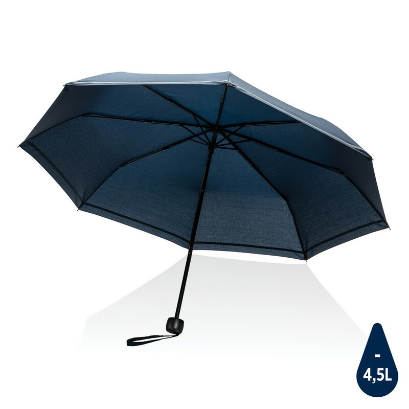 Maly parasol 20.5" AWARE™ RPET P850.545 - niebieski