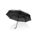 Maly bambusowy parasol 20.5" AWARE™ RPET P850.571 - czarny