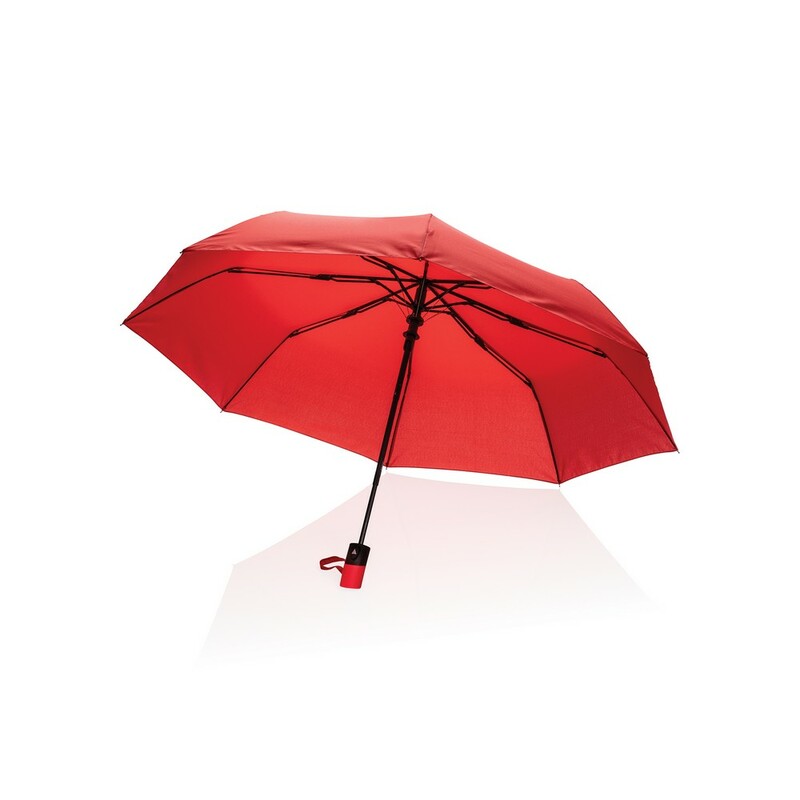 Maly parasol automatyczny 21" AWARE™ RPET P850.594 - czerwony