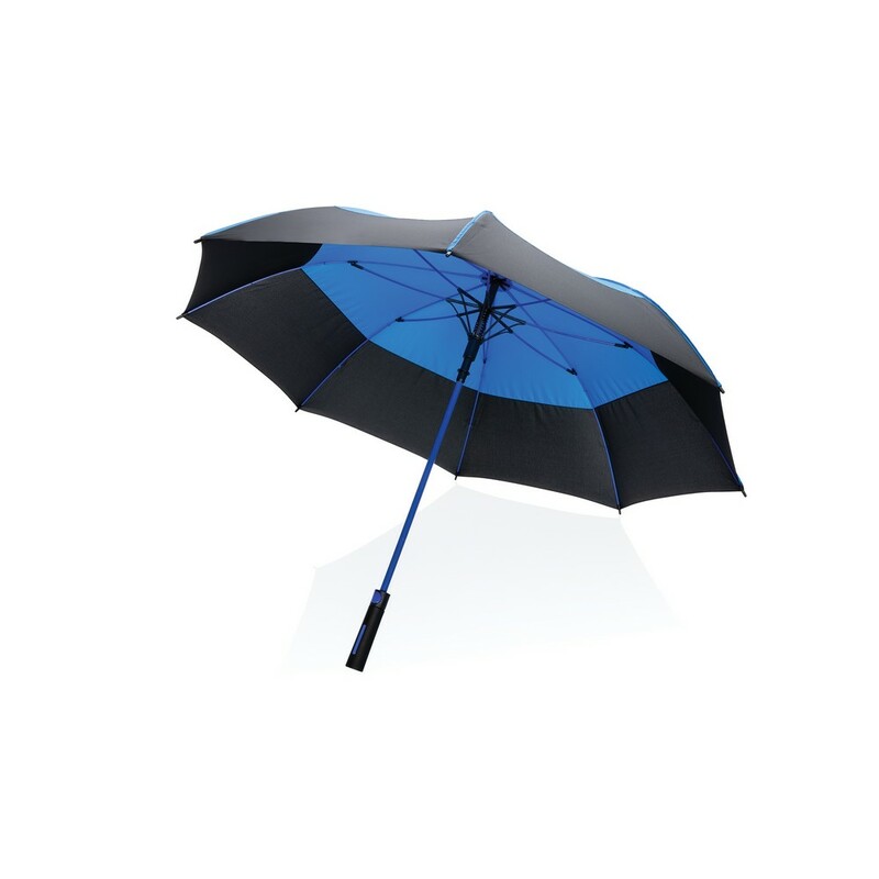 Parasol sztormowy 27", automatyczny AWARE™ RPET P850.685 - niebieski