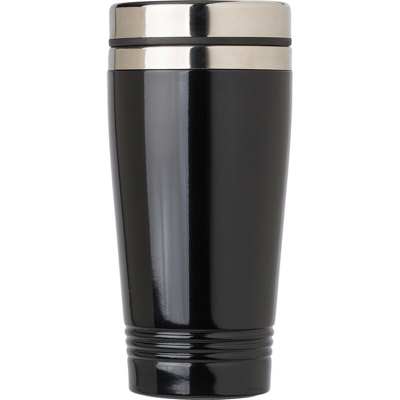 Kubek termiczny 450 ml V4876-03 - czarny