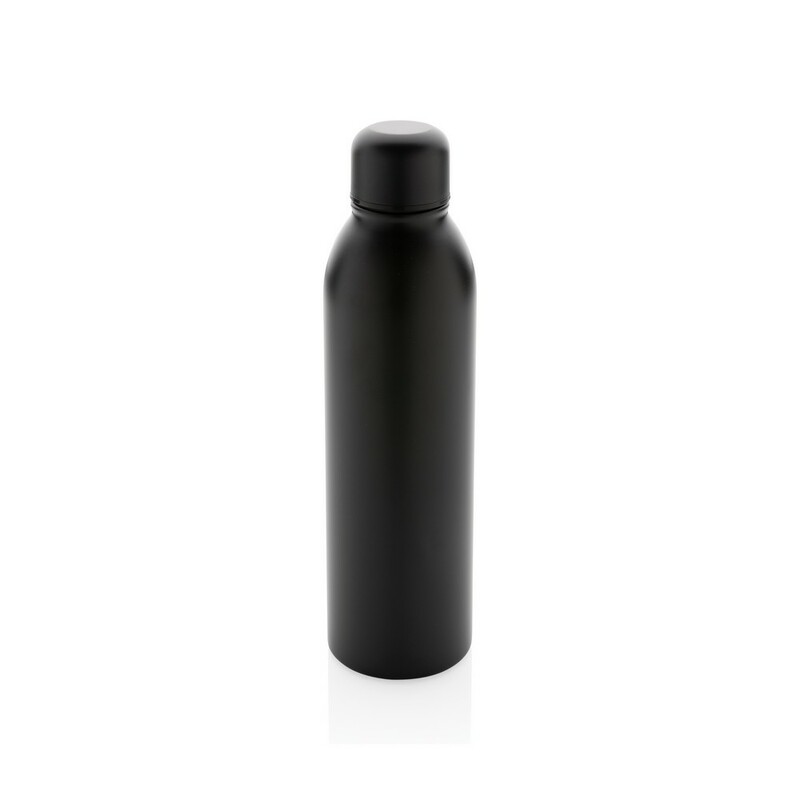 Butelka termiczna 500 ml, stal nierdzewna z recyklingu P433.041 - czarny