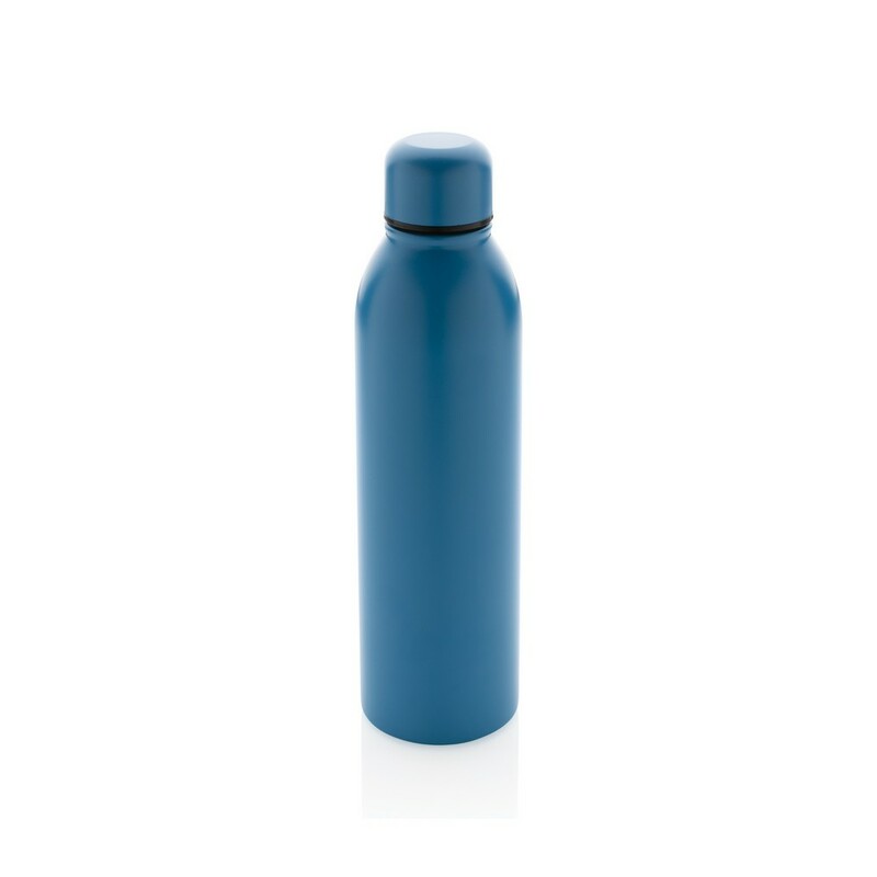 Butelka termiczna 500 ml, stal nierdzewna z recyklingu P433.045 - niebieski