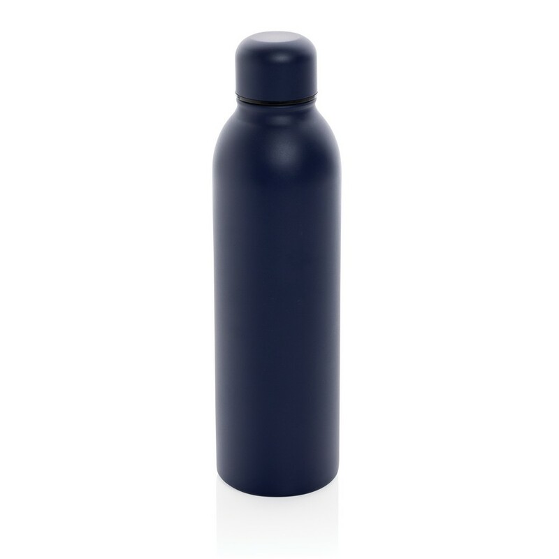 Butelka termiczna 500 ml, stal nierdzewna z recyklingu P433.0425 - niebieski