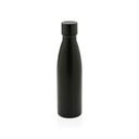 Butelka termiczna 500 ml, stal nierdzewna z recyklingu P433.271 - czarny