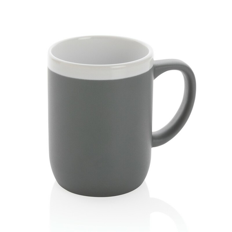 Kubek ceramiczny 300 ml P434.092 - szary