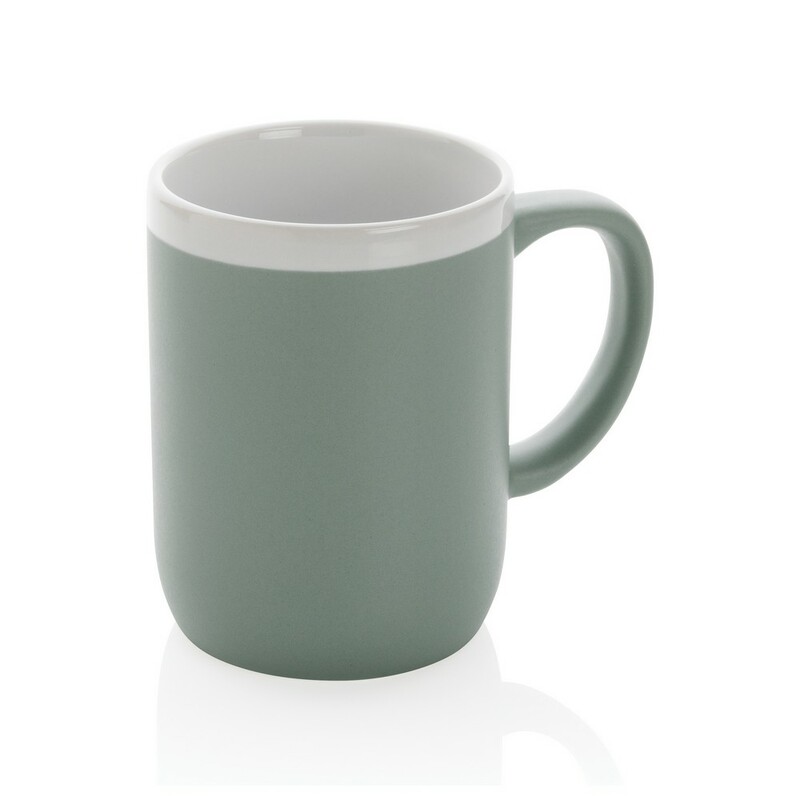 Kubek ceramiczny 300 ml P434.097 - zielony