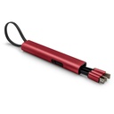 Kabel do ladowania i synchronizacji | Evelyn V0479-05 - czerwony