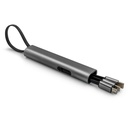 Kabel do ladowania i synchronizacji | Evelyn V0479-15 - grafitowy