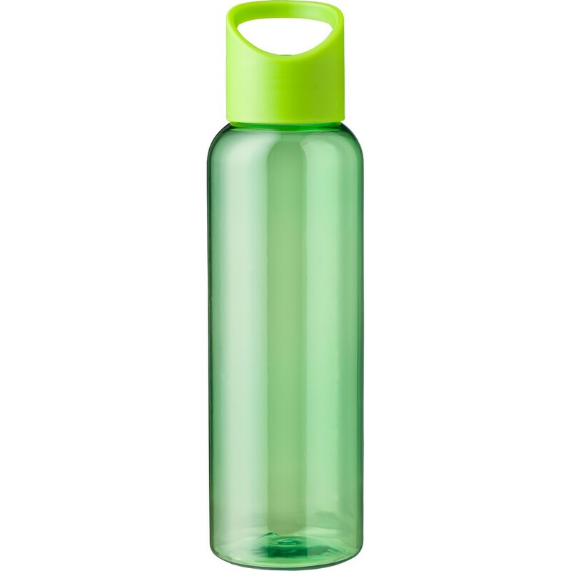 Butelka sportowa 500 ml z RPET V4884-09 - limonkowy