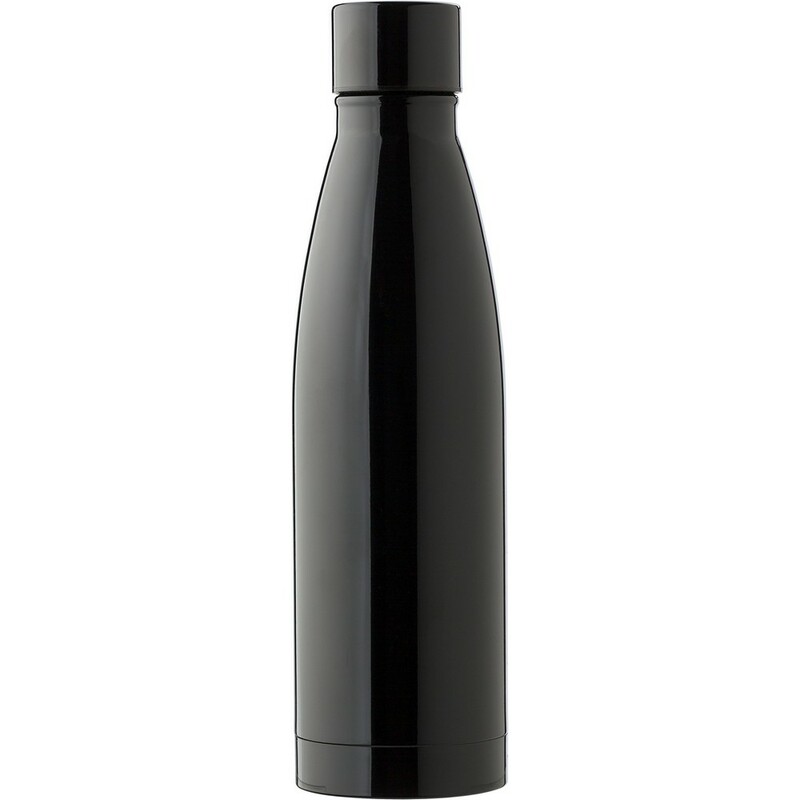 Butelka termiczna 500 ml V4885-03 - czarny