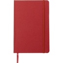 Notatnik ok. A5 RPET V0095-05 - czerwony
