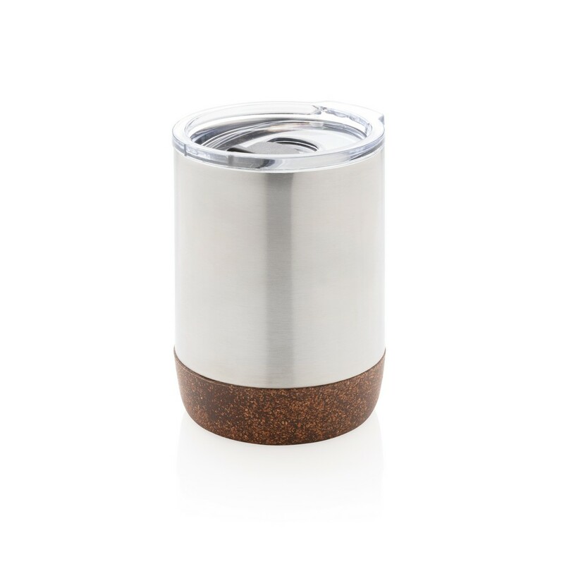 Kubek termiczny 180 ml, stal nierdzewna z recyklingu P435.052 - srebrny