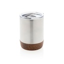 Kubek termiczny 180 ml, stal nierdzewna z recyklingu P435.052 - srebrny