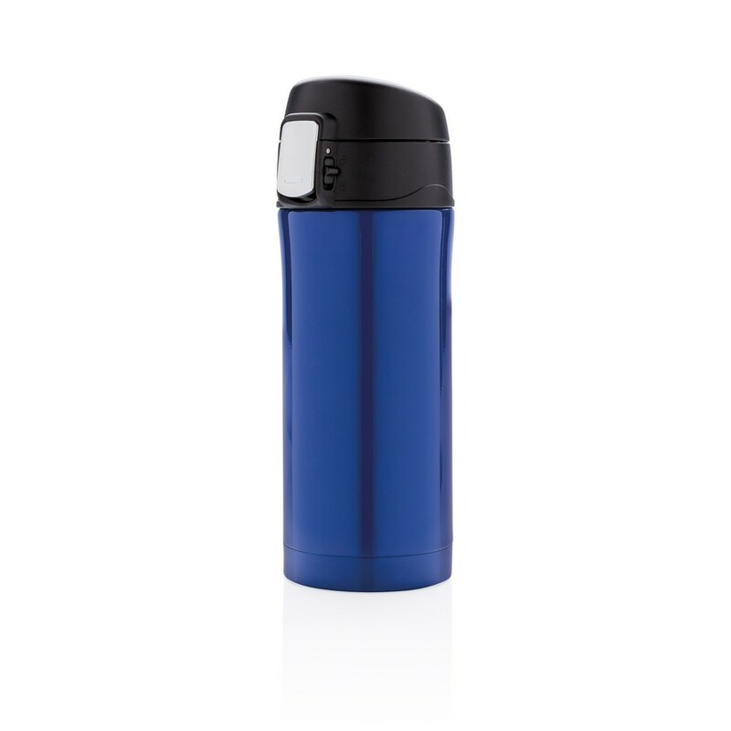 Kubek termiczny 300 ml, stal nierdzewna z recyklingu P435.065 - niebieski