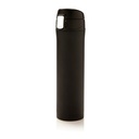 Kubek termiczny 450 ml, stal nierdzewna z recyklingu P435.501 - czarny