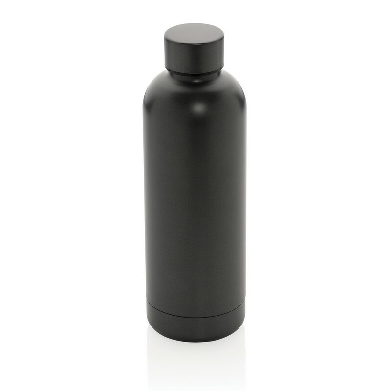 Butelka termiczna 500 ml, stal nierdzewna z recyklingu P435.702 - szary