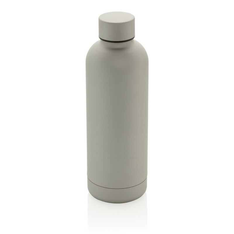 Butelka termiczna 500 ml, stal nierdzewna z recyklingu P435.700 - srebrny