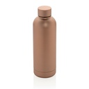 Butelka termiczna 500 ml, stal nierdzewna z recyklingu P435.709 - brazowy