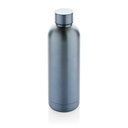 Butelka termiczna 500 ml, stal nierdzewna z recyklingu P435.708 - niebieski