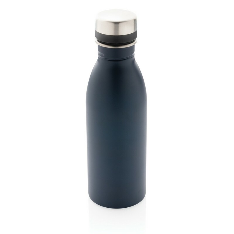 Butelka sportowa 500 ml ze stali nierdzewnej z recyklingu P435.710 - niebieski
