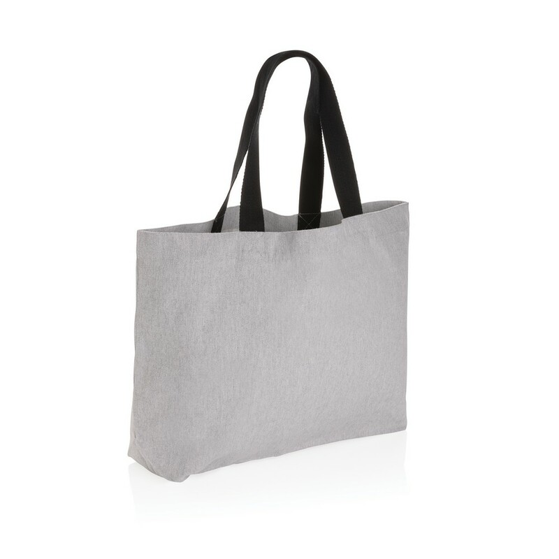Torba na zakupy AWARE™, bawelna z recyklingu P762.952 - szary