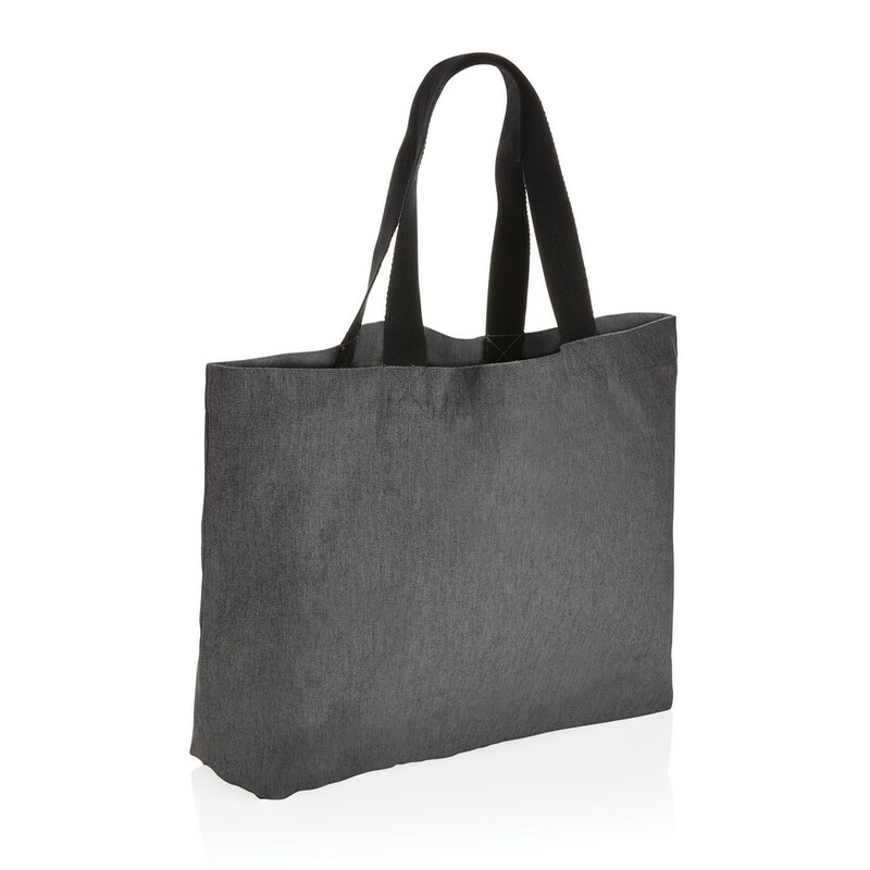 Torba na zakupy AWARE™, bawelna z recyklingu P762.958 - szary