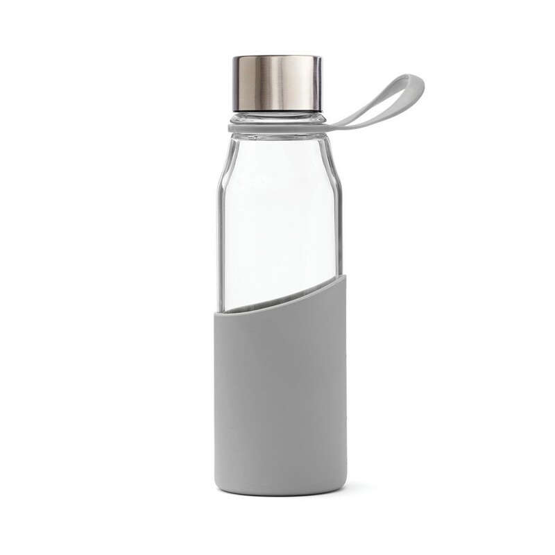 Szklana butelka 550 ml VINGA Lean VG066-19 - szary