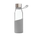 Szklana butelka 550 ml VINGA Lean VG066-19 - szary
