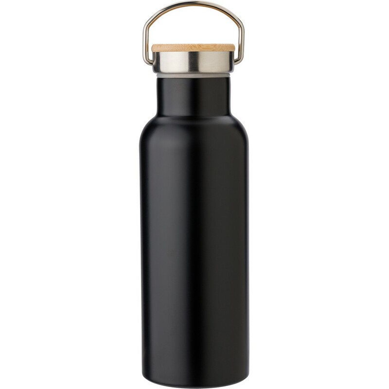 Butelka termiczna 500 ml V4864-03 - czarny