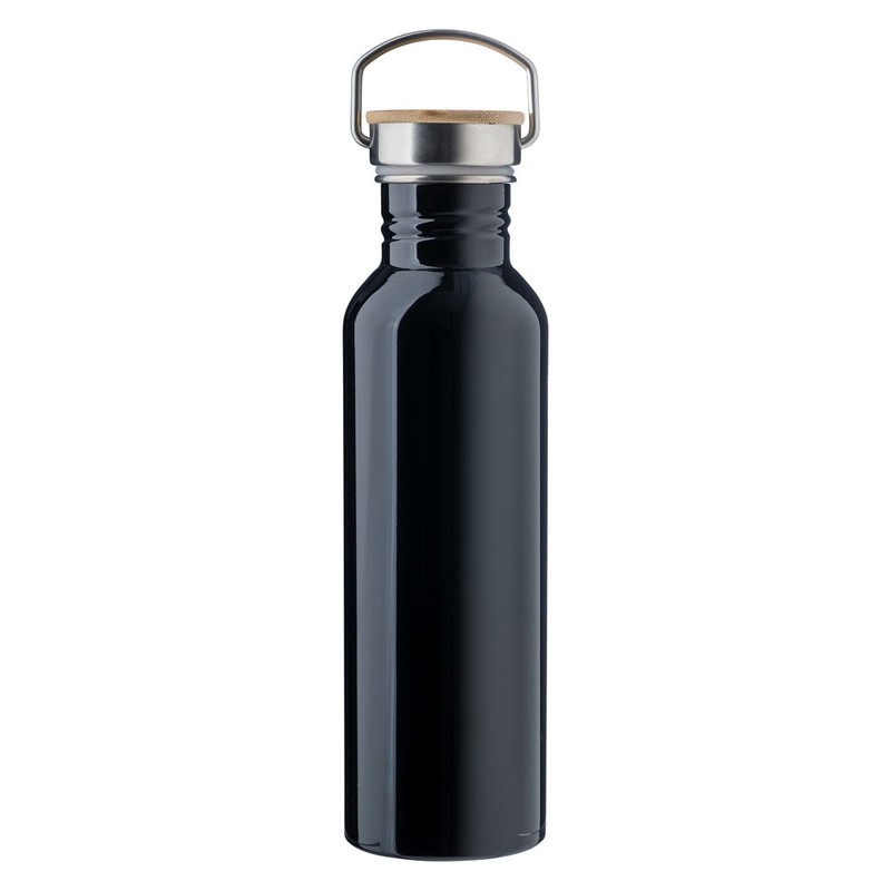 Butelka sportowa 700 ml V9974-03 - czarny