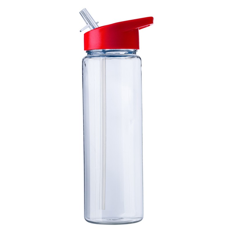 Butelka sportowa 750 ml z RPET V9978-05 - czerwony