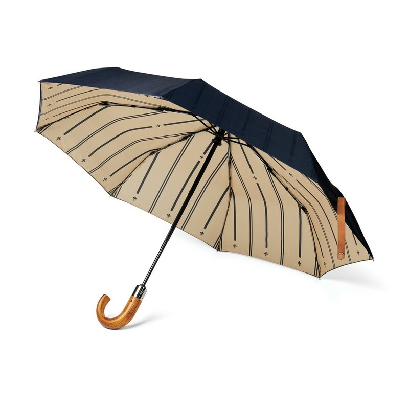 Skladany parasol 21" VINGA Bosler AWARE™ RPET VG480-04 - niebieski