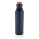 Butelka termiczna 500 ml Gaia, stal nierdzewna z recyklingu P435.525 - niebieski