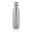 Butelka sportowa 500 ml Eureka, stal nierdzewna z recyklingu P435.722 - srebrny