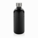 Butelka sportowa 800 ml Soda do napojow gazowanych, stal nierdzewna z recyklingu P435.801 - czarny