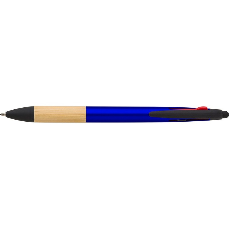 Dlugopis, wielokolorowy wklad, touch pen V1189-11 - niebieski