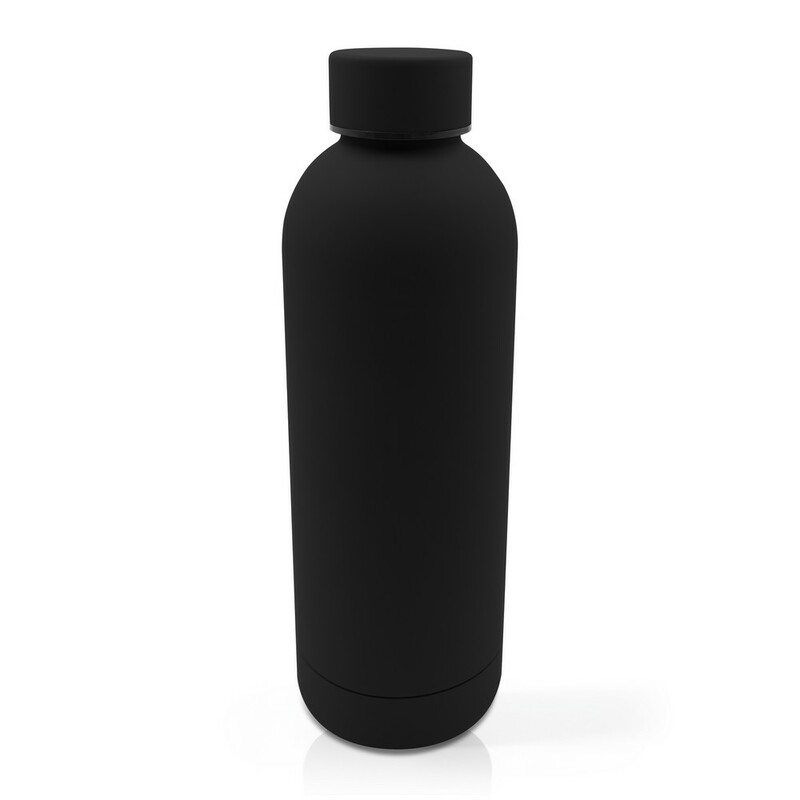 Butelka termiczna 500 ml | Terryl V1293-03 - czarny