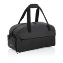 Torba sportowa, podrozna AWARE™ Kazu, RPET P707.201 - czarny