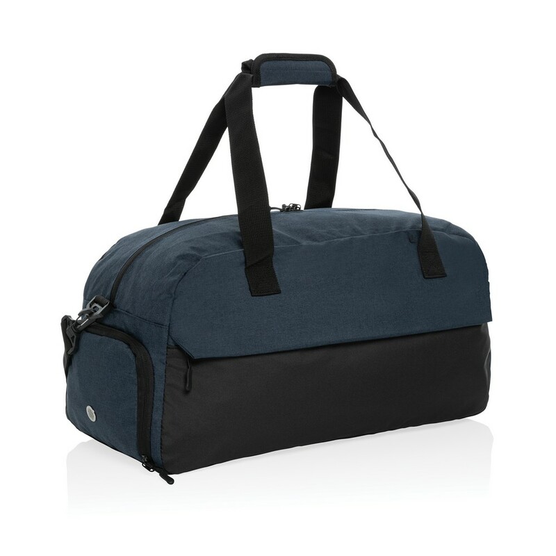 Torba sportowa, podrozna AWARE™ Kazu, RPET P707.205 - niebieski