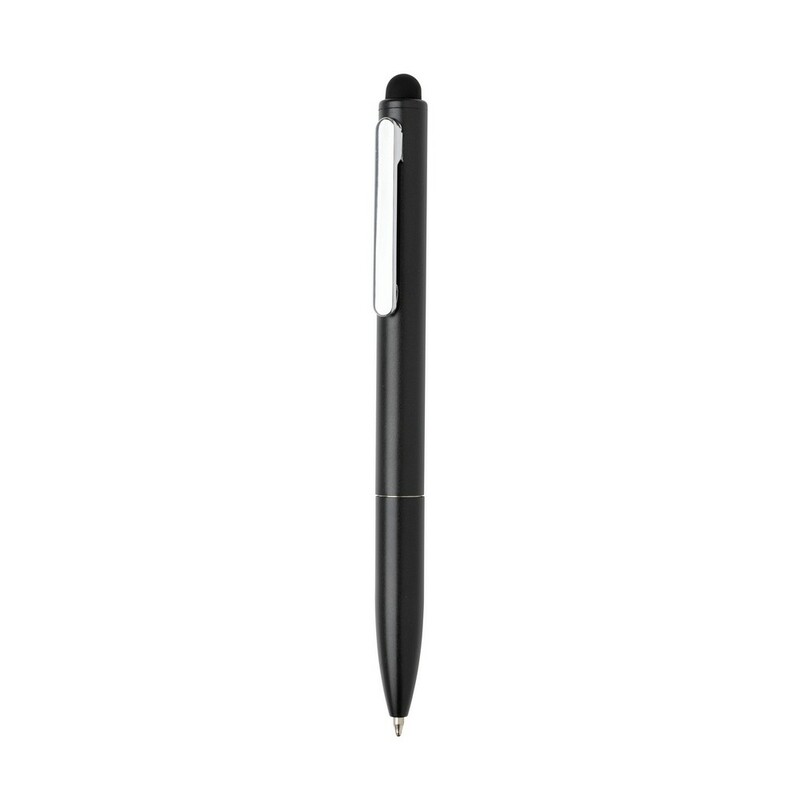 Dlugopis, touch pen Kymi, aluminium z recyklingu P611.231 - czarny