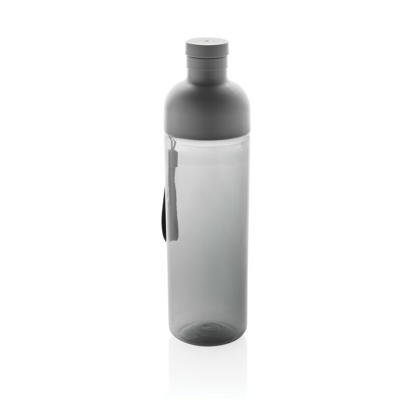 Butelka sportowa 600 ml, RPET P437.011 - czarny