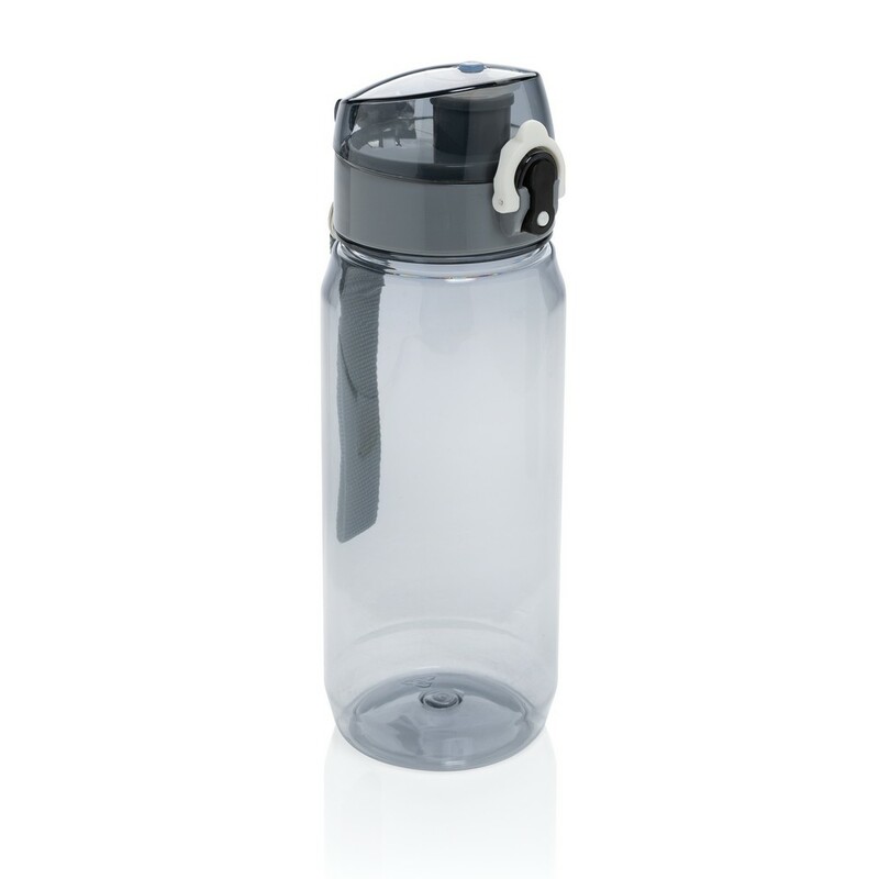 Butelka sportowa 600 ml Yide, RPET P437.001 - czarny