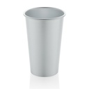 Lekki kubek podrozny 450 ml Alo, aluminium z recyklingu P437.202 - srebrny
