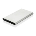 Power bank 4000 mAh z aluminium z recyklingu P322.422 - srebrny