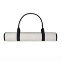 Mata plazowa VINGA Volonne AWARE™, plotno z recyklingu VG538-02 - czarny