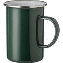 Emaliowany kubek 450 ml V1509-06 - zielony